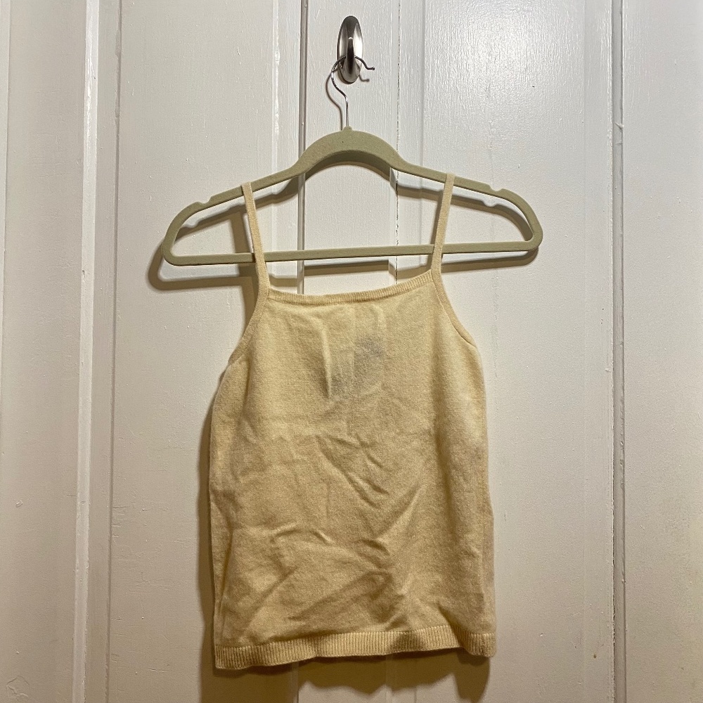 Sweater Tank Top
